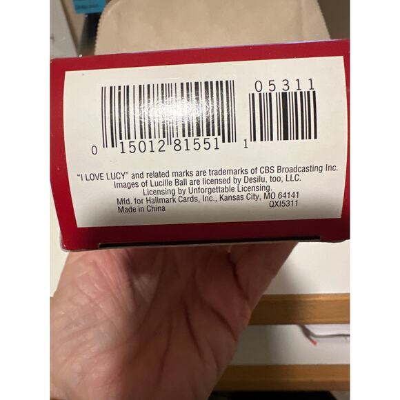 I Love Lucy Hallmark Dolls of the World ornament Lucille Ball Ricky Ricardo Vtg - Picture 4 of 8